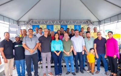 Prefeita Simone Andrade e Vice Galego da Samba Inauguram Mercados da Carne Sr. Bebê e dos Cereais, Além de Entrega de Veículo para Secretaria de Saúde ao lado de diversas autoridades