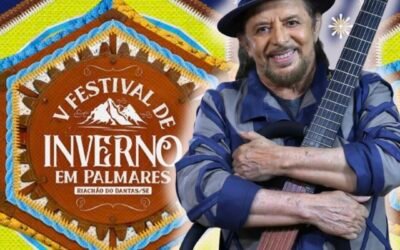 Prefeito Galego da Samba anuncia 5º Festival de Inverno de Palmares para os dias 21 e 22 de agosto com show de Geraldo Azevedo como grande atração