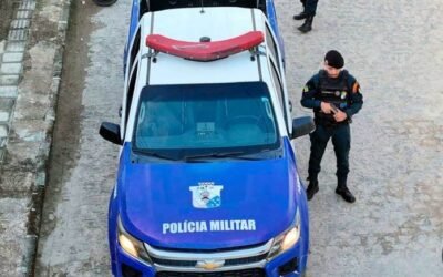 Homem com mandado de prisão em aberto é detido pela Polícia Militar no povoado Tanque Novo, em Riachão do Dantas