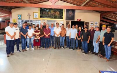 Ex-governador Belivaldo Chagas reúne grupo político para declarar apoio à pré-candidatura de Luciano Pimentel